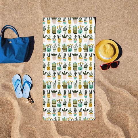 Prosop de plaja, L'essentiel Maison, BT20215028, 75x150 cm, Multicolor
