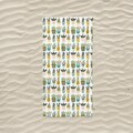 Prosop de plaja, L'essentiel Maison, BT20215028, 75x150 cm, Multicolor
