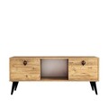 Comoda TV, Hanah Home, Kaya, 140x53.5x30 cm, Maro