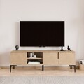 Comoda TV, Hanah Home, Tarz, 180x49x33 cm, Stejar