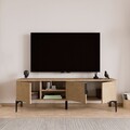 Comoda TV, Hanah Home, Tarz, 180x49x33 cm, Stejar