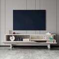 Comoda TV, Hanah Home, Line, 180x50x30 cm, Bej