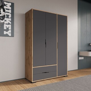 120x183x45 cm, Stejar;Antracit