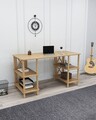 Birou, Hanah Home, Vista, 145x75x65 cm, Stejar