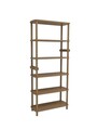 Corp biblioteca, Hanah Home, Rosa 6, 80x174x30 cm, Stejar