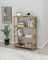 Corp biblioteca, Hanah Home, Rosa 4, 80x112x30 cm, Stejar