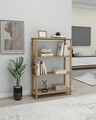 Corp biblioteca, Hanah Home, Rosa 4, 80x112x30 cm, Stejar
