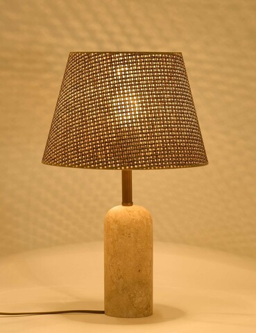 Lampa de masa, Opviq, 377KLT1102, Maro / Bej