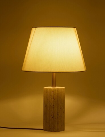 Lampa de masa, Opviq, 377KLT1115, Crem