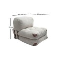 Fotoliu extensibil, Atelier del Sofa, 383EVN1103, Gri