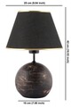 Lampa de masa, Opviq, 390FLH2254, Negru