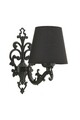 Aplica de perete, Opviq, 390FLH2328, Negru