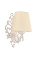 Aplica de perete, Opviq, 390FLH2336, Crem/Alb