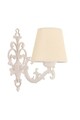Aplica de perete, Opviq, 390FLH2336, Crem/Alb