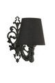 Aplica de perete, Opviq, 390FLH2340, Negru