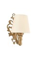 Aplica de perete, Opviq, 390FLH2347, Crem / Aur