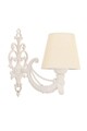 Aplica de perete, Opviq, 390FLH2348, Crem/Alb