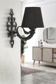 Aplica de perete, Opviq, 390FLH2352, Negru