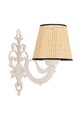 Aplica de perete, Opviq, 390FLH2357, Natural/Alb