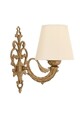 Aplica de perete, Opviq, 390FLH2359, Crem / Aur