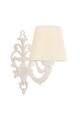 Aplica de perete, Opviq, 390FLH2360, Crem/Alb