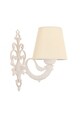 Aplica de perete, Opviq, 390FLH2360, Crem/Alb