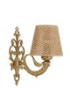 Aplica de perete, Opviq, 390FLH2362, Natural / Aur