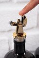 Set sticle dispenser ulei si otet, Hermia, 409PBH1417, Suport din lemn: 21 x 10 x 2 cm (1 bucată), Negru