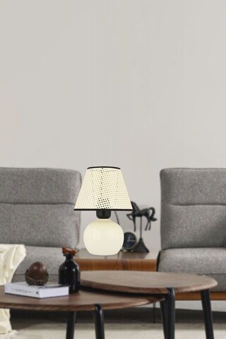 Lampa de masa, Opviq, 433NUV1505, Alb