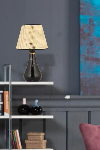 Lampa de masa, Opviq, 433NUV1517, Crem