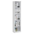 Corp biblioteca, Hanah Home, Ktp-325-Bb-1, 43x182x26 cm, Alb