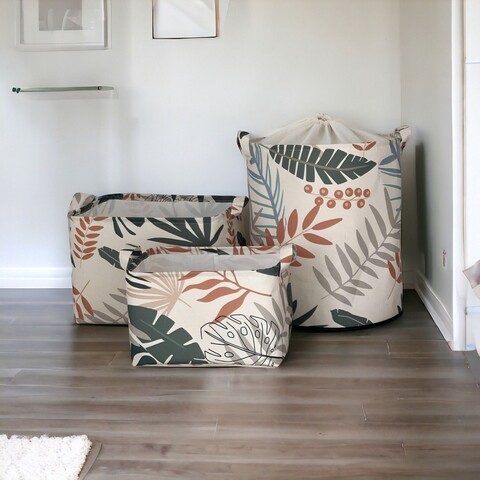 Set de coșuri din pâslă, YLC469, Multicolor