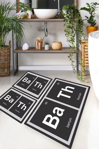 Set covorase de baie, L'essentiel Maison, Barium, Multicolor