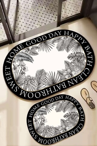 Set covorase de baie, L'essentiel Maison, Carriera, Multicolor