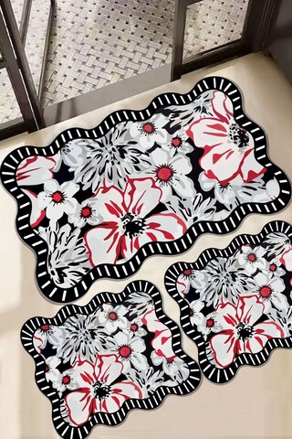 Set covorase de baie, L'essentiel Maison, Grocen, Multicolor