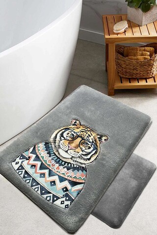 Set covorase de baie, L'essentiel Maison, Logwe, Fumuriu