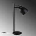Lampa de masa, Opviq, 521SHN2254, Alb/Negru