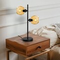 Lampa de masa, Opviq, 521SHN3667, Galben/Negru