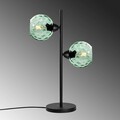 Lampa de masa, Opviq, 521SHN3668, Mentă / Negru