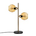 Lampa de masa, Opviq, 521SHN3672, Galben / Aur