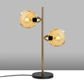 Lampa de masa, Opviq, 521SHN3672, Galben / Aur