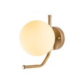 Aplica de perete, Opviq, 521SHN3710, Aur/Alb