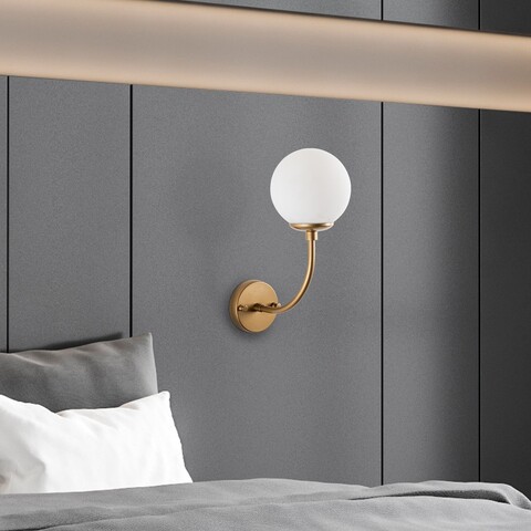 Aplica de perete, Opviq, 521SHN3712, Auriu