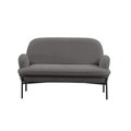 Canapea 2 locuri, Atelier del Sofa, 531ALN1302, Gri