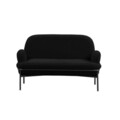 Canapea 2 locuri, Atelier del Sofa, 531ALN1306, Negru
