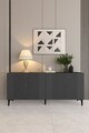 Consola, Hanah Home, Corsa 150, 150x75x32 cm, Antracit
