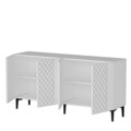 Consola, Hanah Home, Resso 150, 150x75x32 cm, Alb