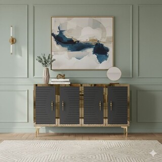 120x75x32 cm, Antracit;Auriu