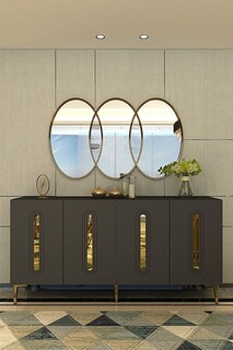 150x75x32 cm, Antracit;Auriu
