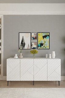 150x75x32 cm, Alb